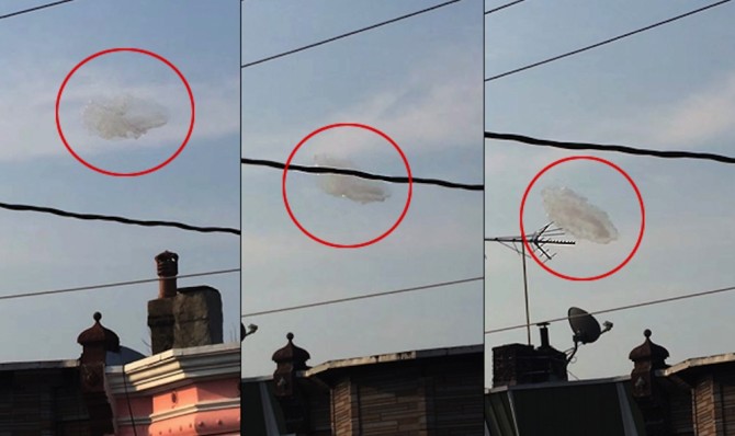 UFO Philadelphia Cloud