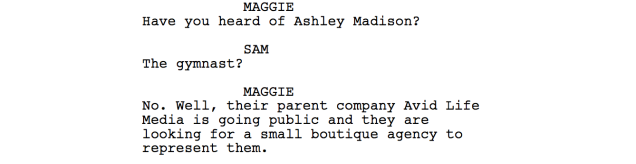 Ashley Madison Screenplay 13