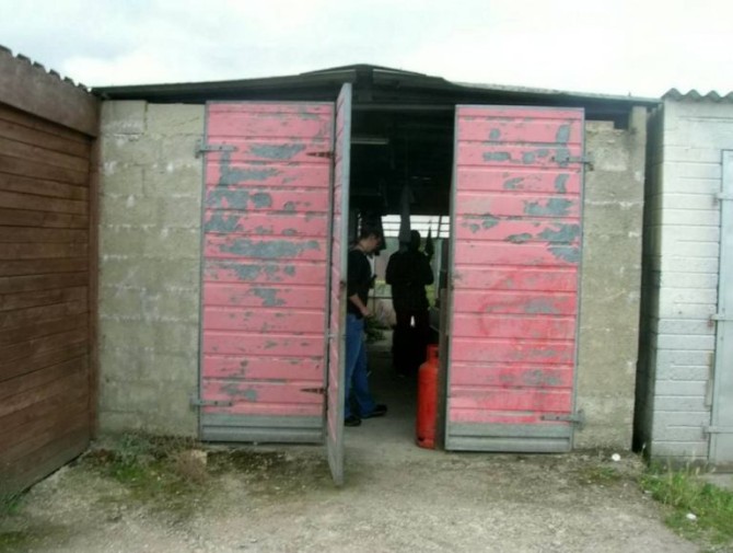 Garage Lock Up