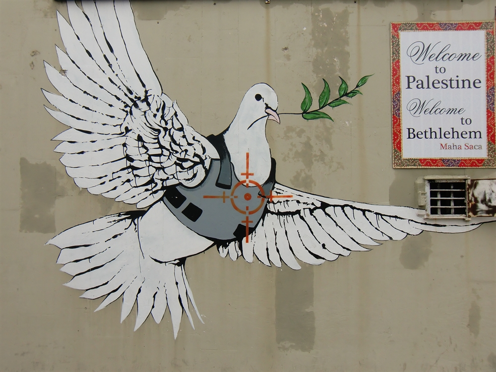 Graffiti Middle East - Dove Of Peace