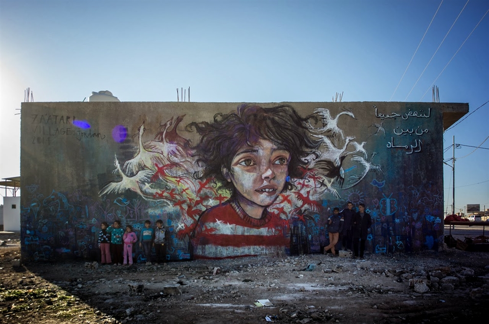 Graffiti Middle East - Herakut Jordan