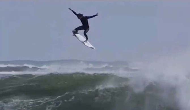 Jordy Smith Aerial