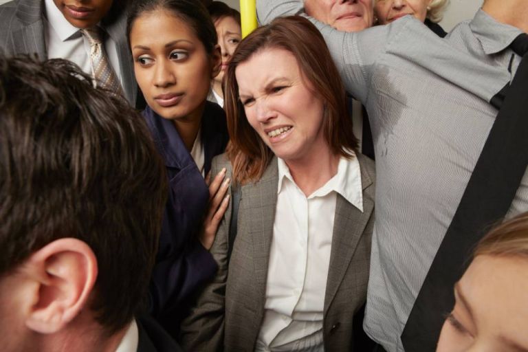 London Worst Place To Live - packed Tube Armpit