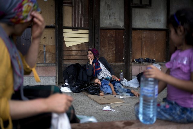 Macedonia - Asylum Seekers Syria - Living Rough