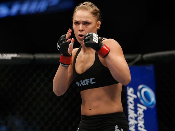 Ronda Rousey Fighting