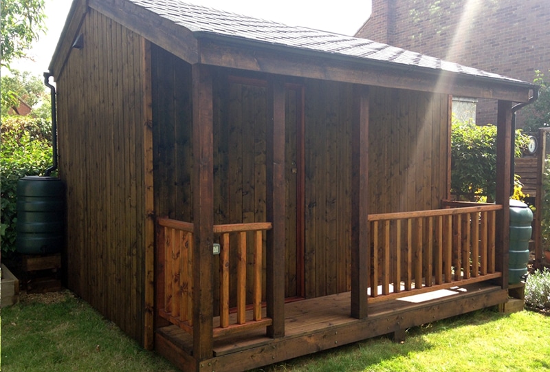 This Guy Built The Sickest Room Ever Inside His Garden Shed