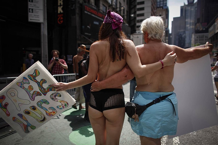 This NSFW Photo Sums Up Why Go Topless Day Is Probably Going To Backfire