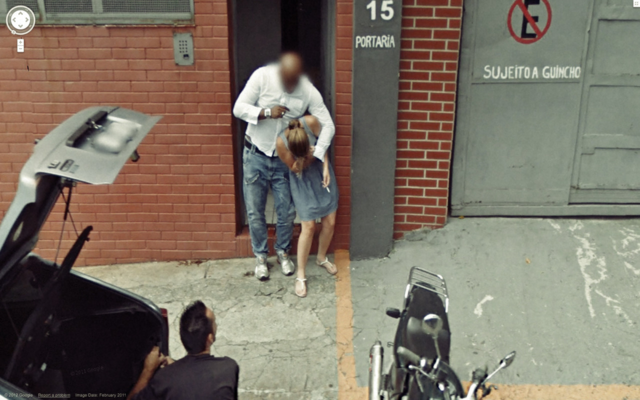 Weird Google Street View - Abduction