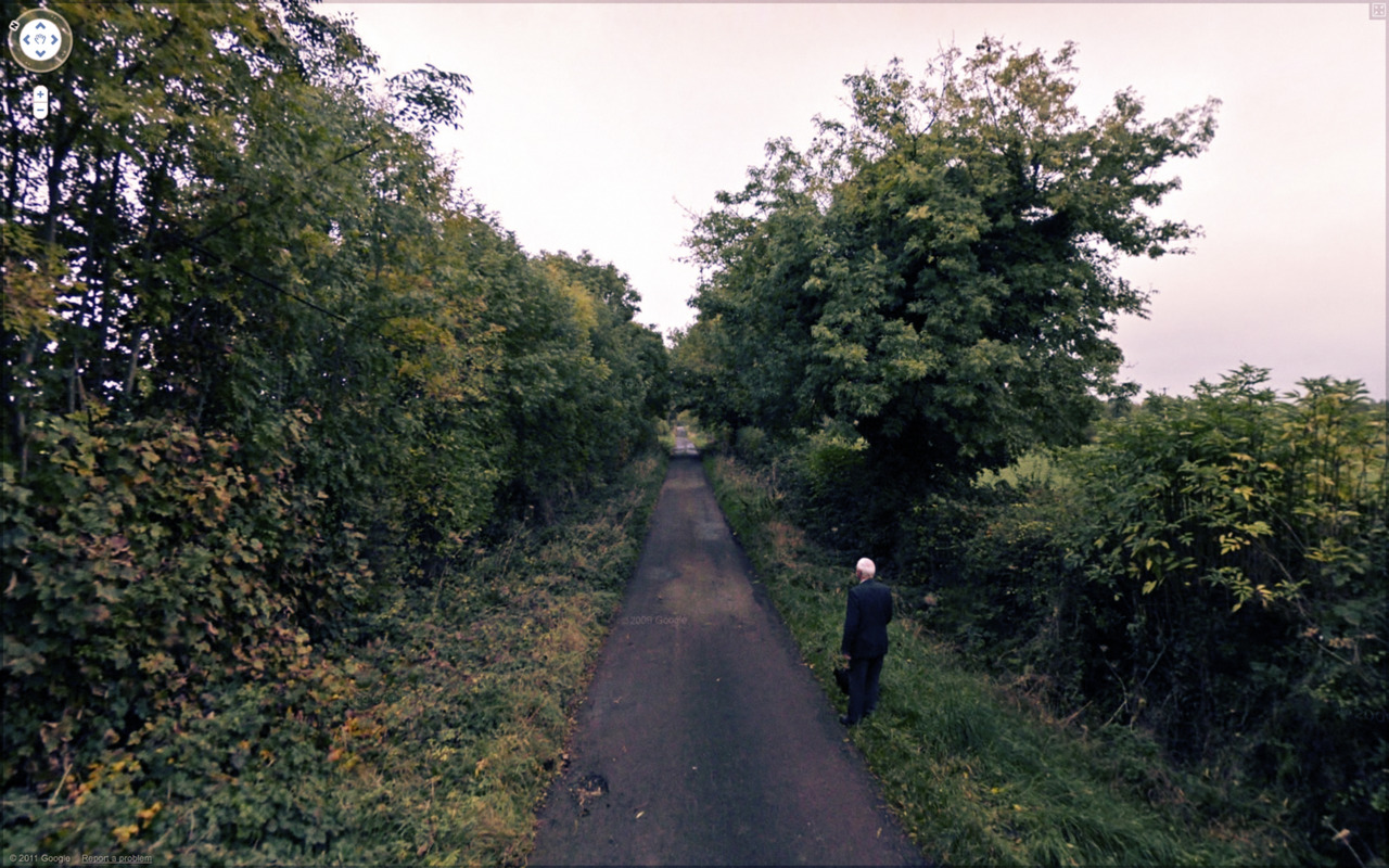 Weird Google Street View - Old Chap