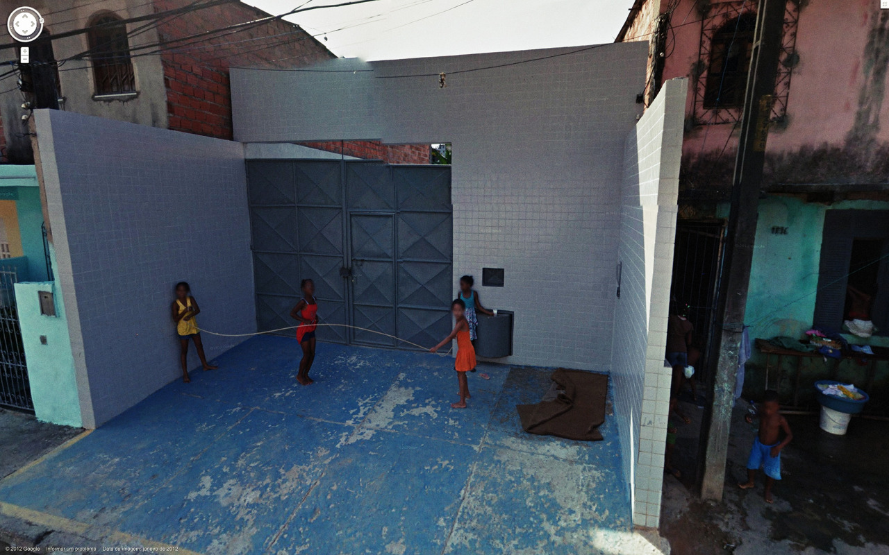 Weird Google Street View - Skipping