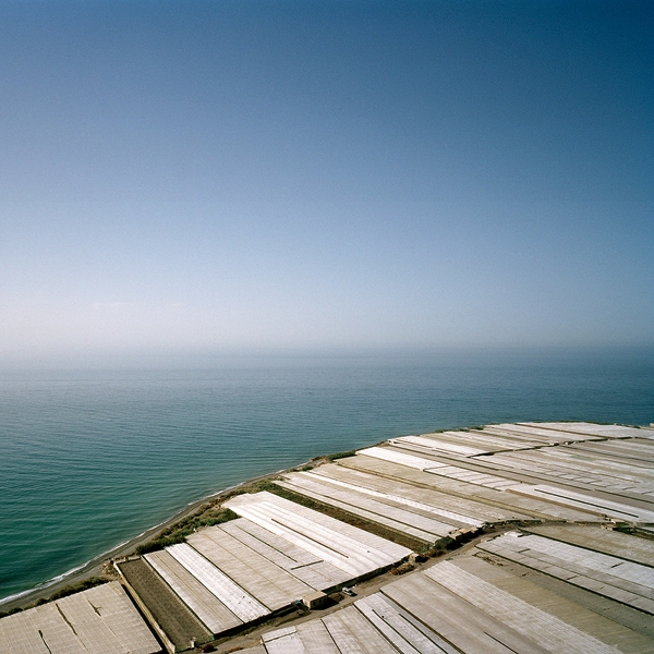 Almeria Hothouse Immigrants - From Above