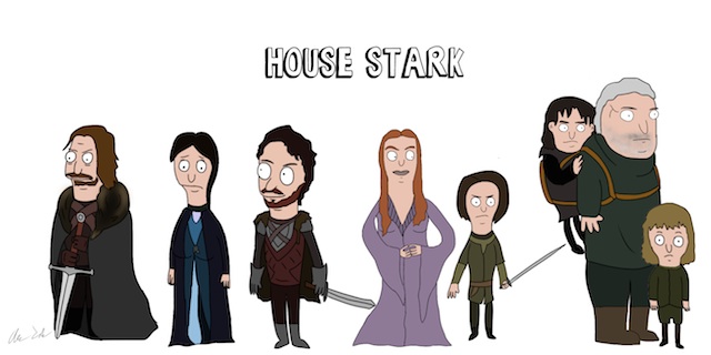 Bobs Burgers Game Of Thrones 2