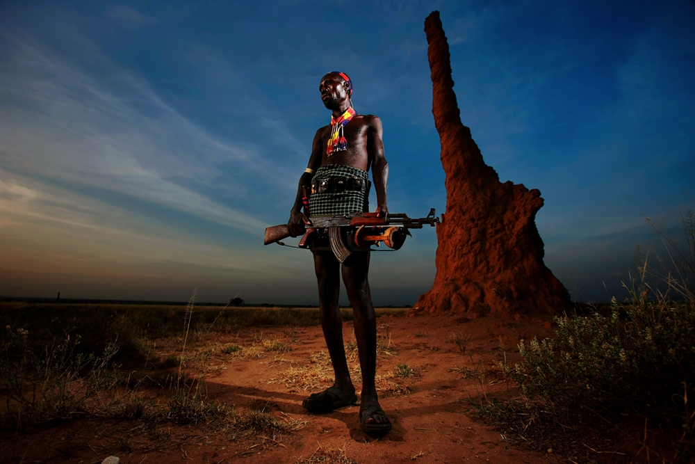 Brent Stirton - Ethiopian Warrior