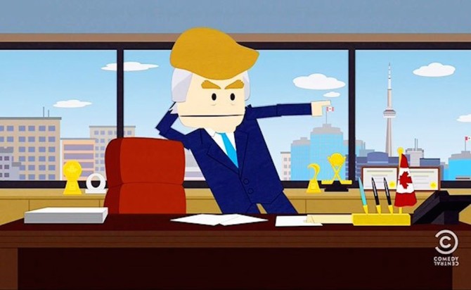 Donald Trump South Park