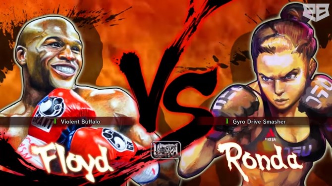 Floyd V Ronda Street Fighter