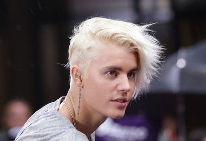 Justin Bieber New Hair