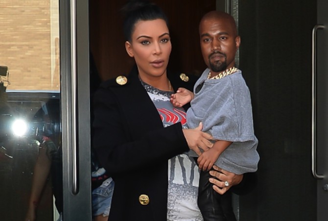 Kanye West Photoshopped North West