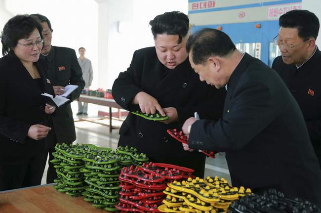 Kim Jong Un Looking At Things - Things