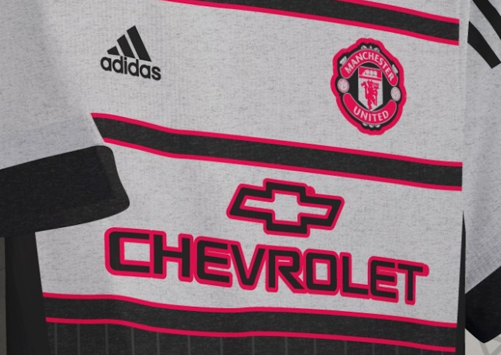 Manchester united Updated 90s Strip
