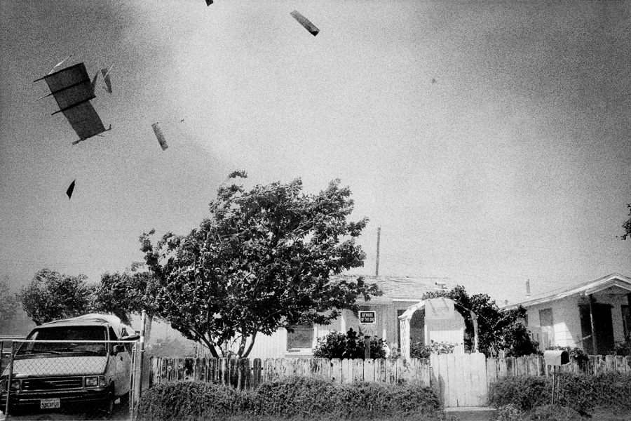 Matt Black Kingdom Of Dust - Dust Storm Rips Off Roof in Avenal