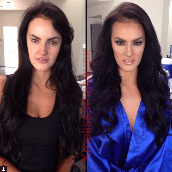 Porn Stars Before And After Makeup 7