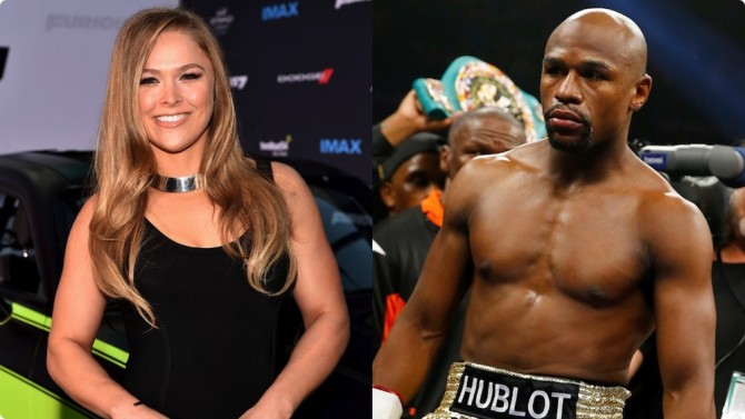 Ronda Rousey Floyd Mayweather