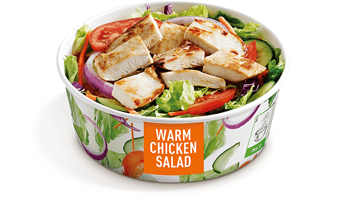 Salads Are For Losers - McDonalds Warm Chicken