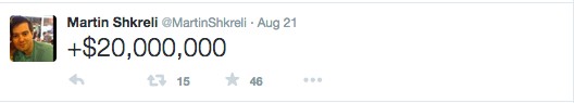 Shkreli Tweet 4