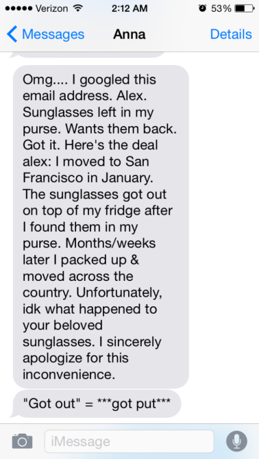 Sunglasses Texts 15