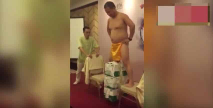 I Dare You To Watch This Video Of A Man Lifting And Swinging Three Crates Of Beer With His Balls