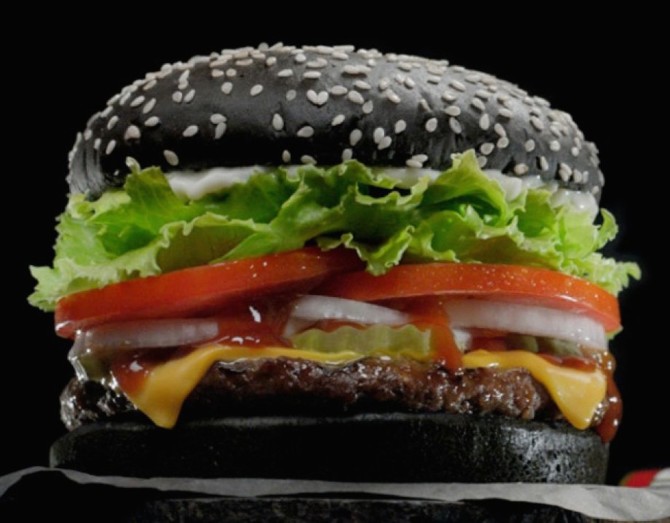 Burger King Black Burger