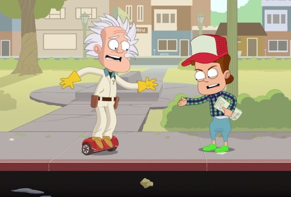 Doc Brown Marty 1985