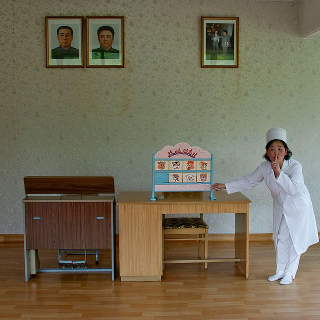 Eric Lafforgue - North Korea - Childrens School