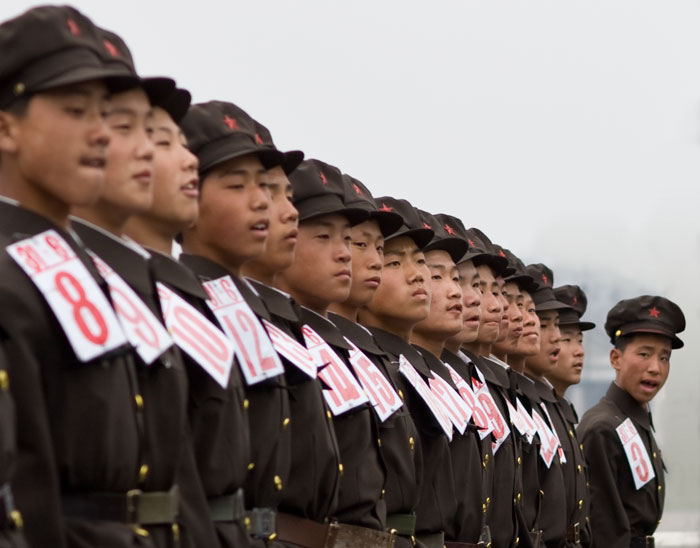 Eric Lafforgue - North Korea - Parade