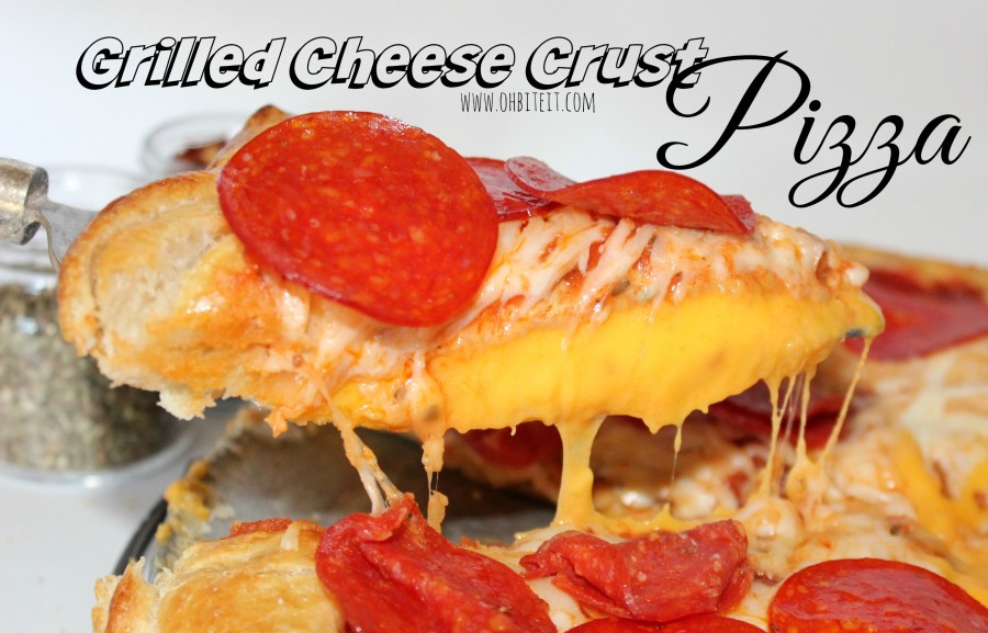 Grilled Cheese Crust Pizza