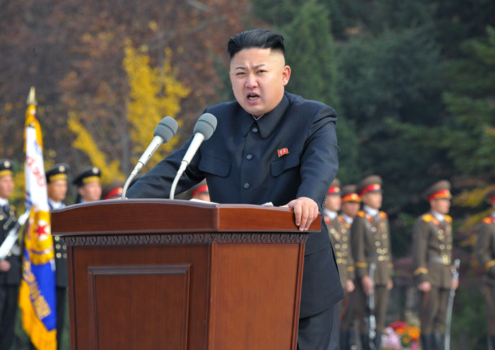 Kim Jong Un Rules - Making A Speech