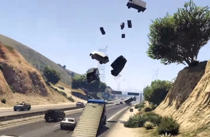 Launch Ramp GTA V