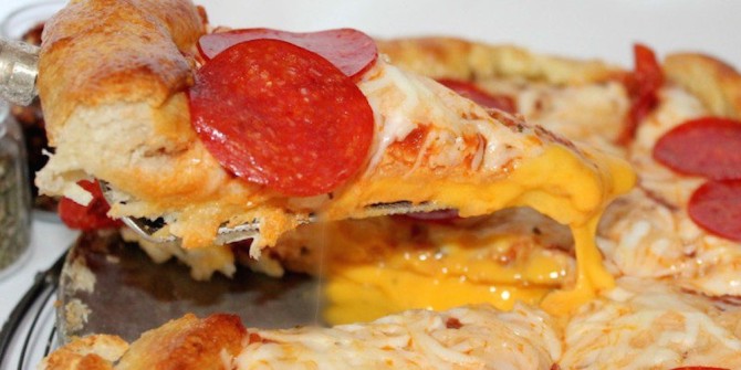 Pizza Grilled Cheese Crust