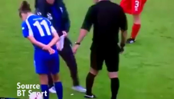 Football Player’s Tampon Falls Out In The Middle Of Top-Flight Women’s Game