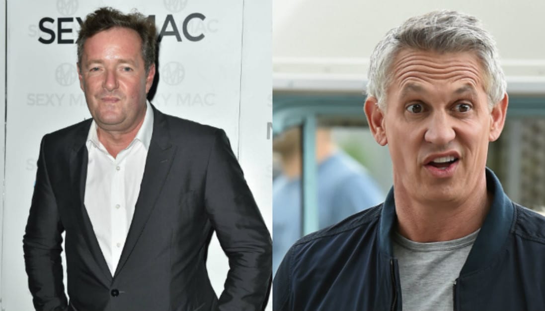 Gary Lineker VS Piers Morgan: The Twitter Beef Escalates To New Heights