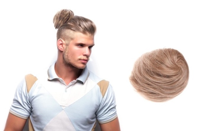 Clip On Man Bun