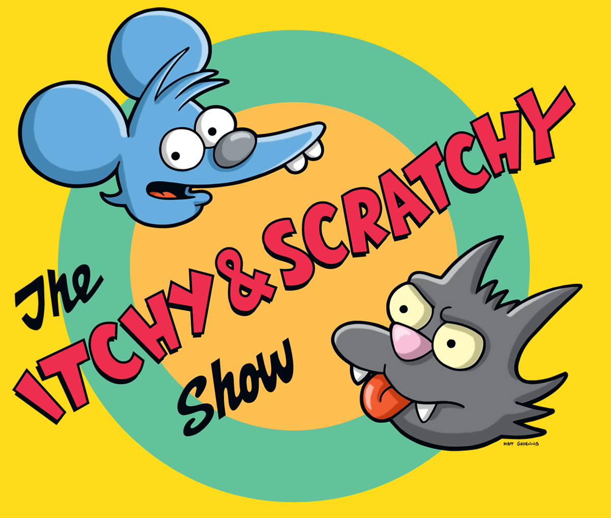 Itchy And Scratchy Copol Cat