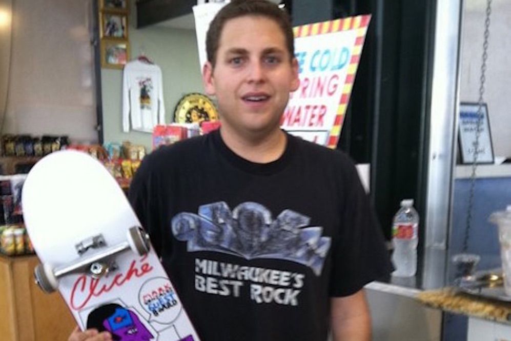 Jonah Hill Skateboarding