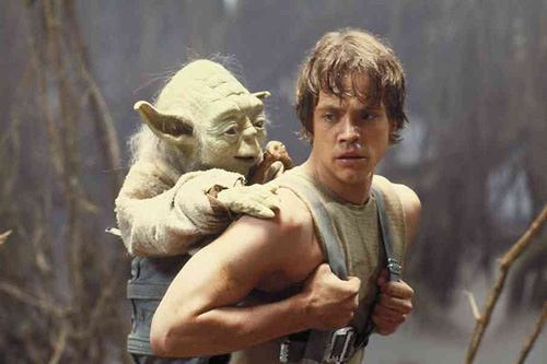 Luke Skywalker Yoda 2