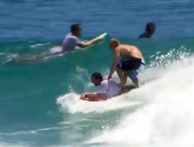 Mick Fanning Body Boarder Board