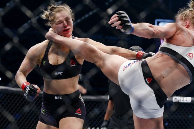 Ronda Rousey Knockout Holly Holm