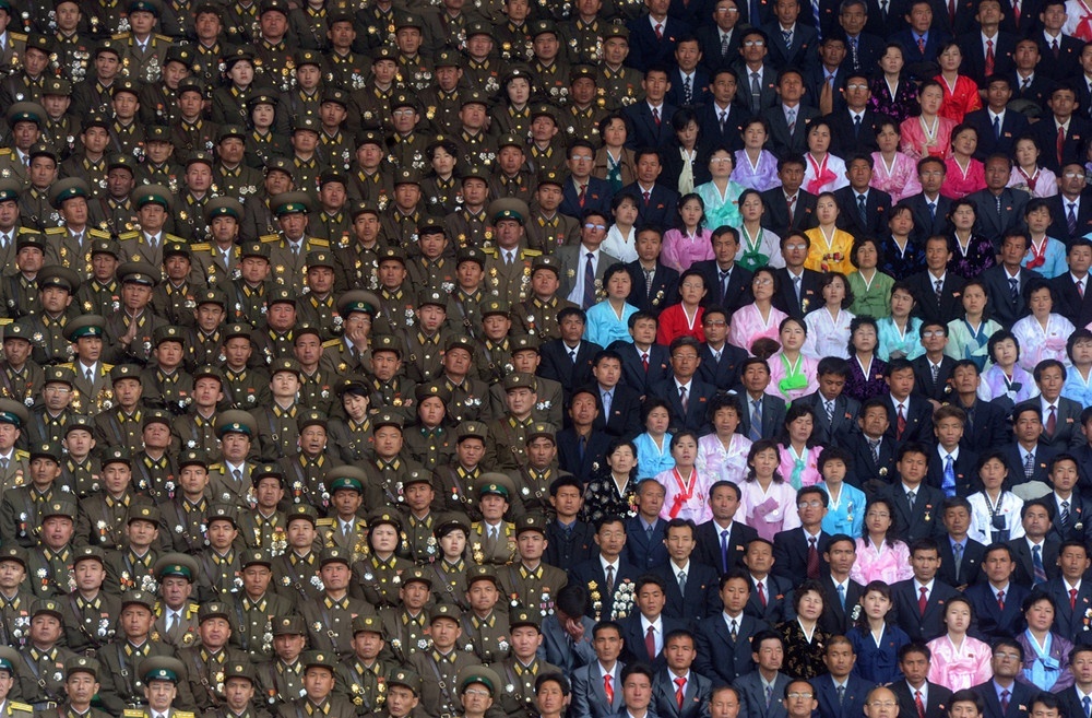 Without Photoshop - 100th anniversary of the birth of Kim Il-sung