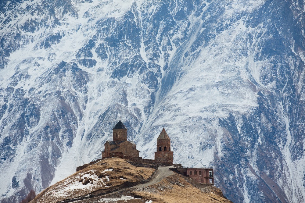 Without Photoshop - Mountain and Church