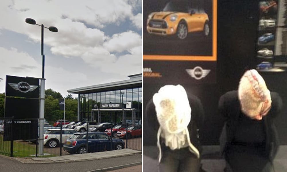 Glasgow Car Sales Workers Facing The Sack After Staging ‘Mock ISIS Execution’ At Showroom