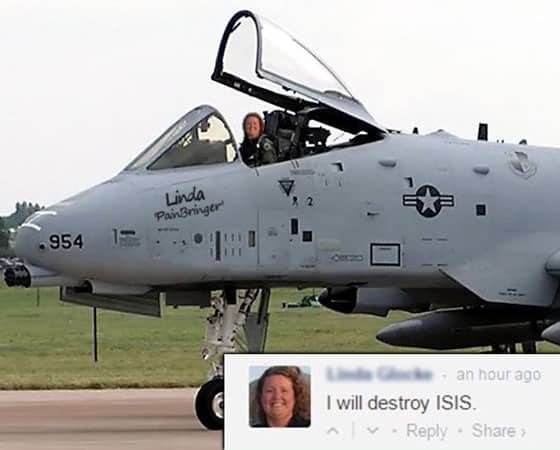 linda clarke plane